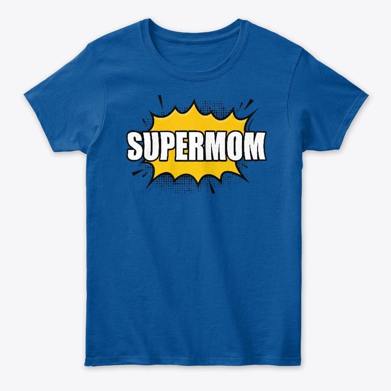 style with stylish t-shirt | Super Mom